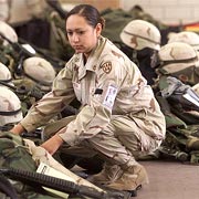 Army Pfc. Lori Piestewa, one of the few American Indian women in the military, was found dead during the rescue of an American POW in Iraq.