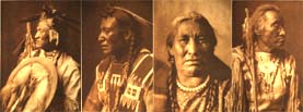 Native Americans - North American Indians - The Mandan, The Arikara, The Atsina,