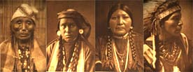 Native Americans - North American Indians - The Nez Perce, Wallawalla, Umatilla, and Cayuse, Wisham and Chinook Tribes