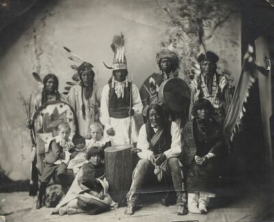 Native Americans - American Indians Resting