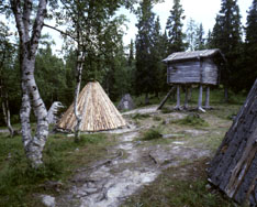 Native Americans - Indian Homes, Native Housing, Tipis, Wigwams and Longhouses - Tipi Sami Culture Sweden
