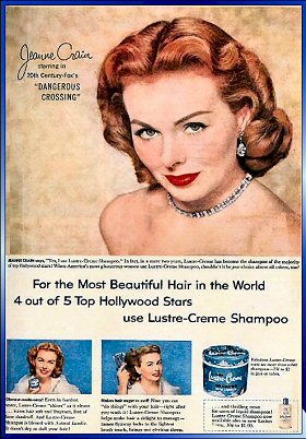 Lustrte-Creme With Jeanne Crain