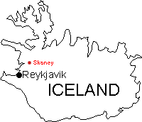 Iceland map