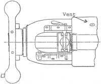 Modified breech for medium and heavy RBL guns