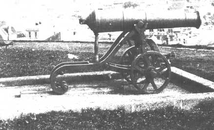 One of two Russian SBML 18-prs presented to New Zealand. Photo taken in Albert Park, Auckland, around 1900.
