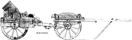 SBML 10-inch on travelling carriage limbered up