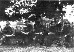 mortar detachment of 6 Hauraki Regt, 1936