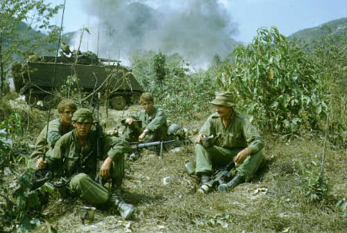 Rod Simpson and Angus Rivers in Vietnam
