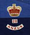 Shoulder patch worn by Kiwi Gunners who served with the 28th ANZUK Field Regiment