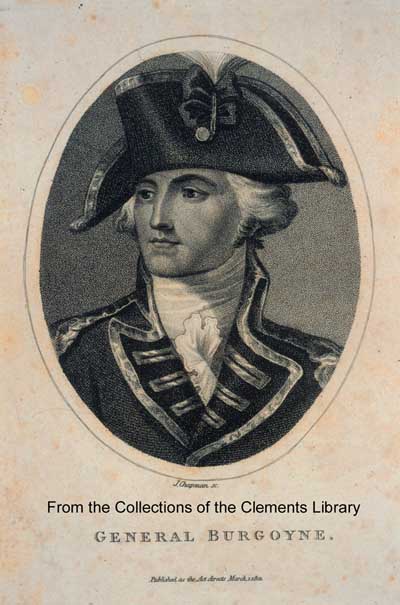Portrait of John Burgoyne