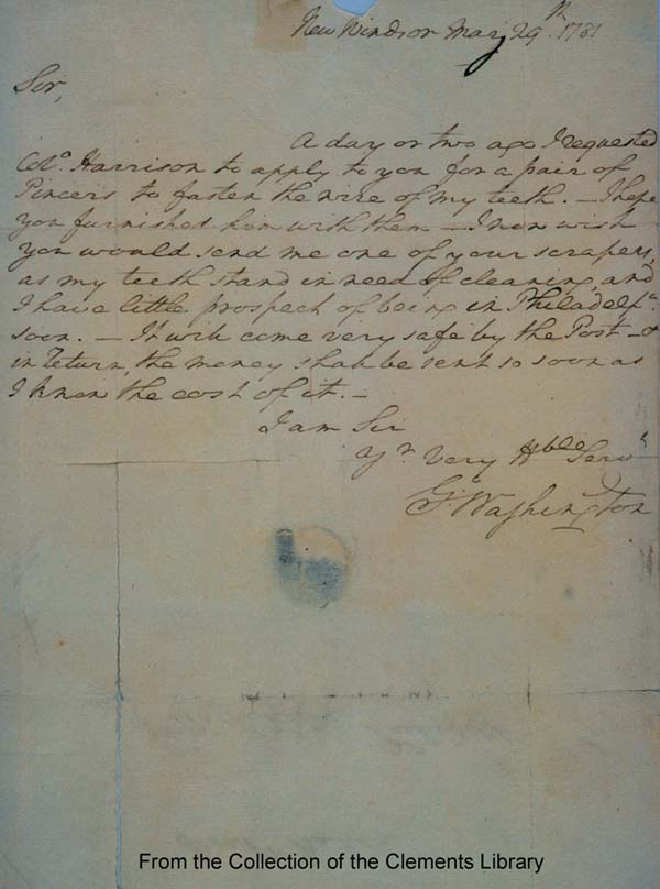 Image of letter (May 29, 1781)