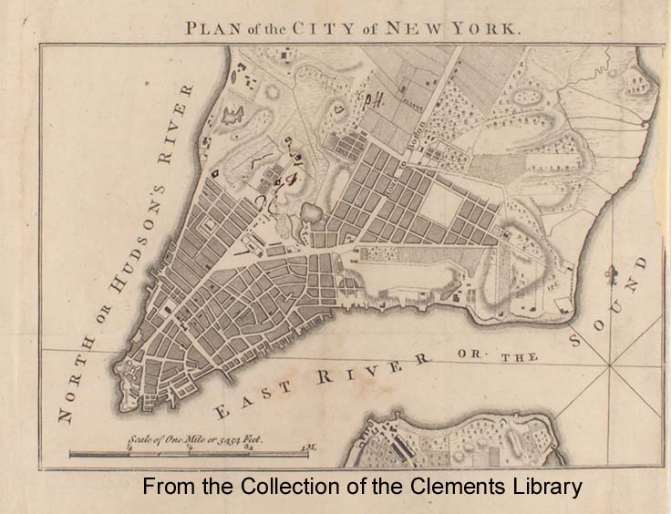 Map of the City of New York