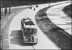 The German autobahn network was a model for the U.S. Interstate highway system.