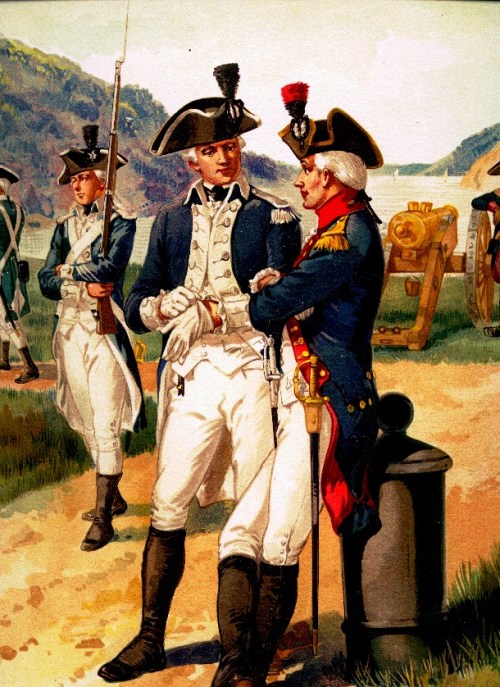 Infantry and Artillery, 1783