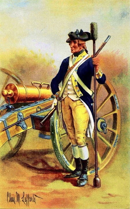 Captain Lamb's NY Artillery, 1775