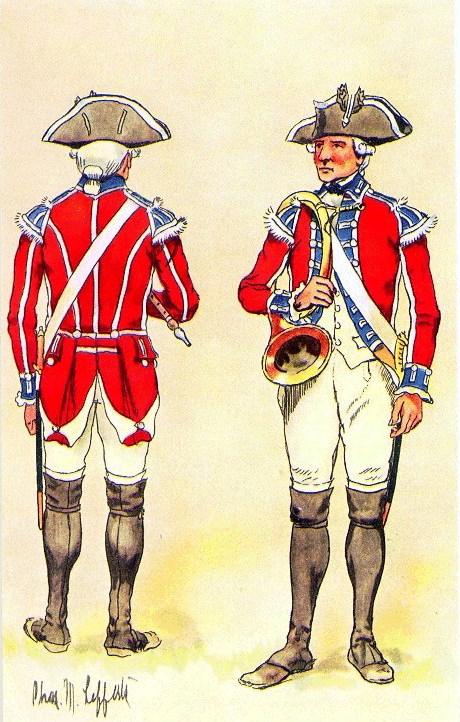 Musicians British Fourth Regiment of Foot