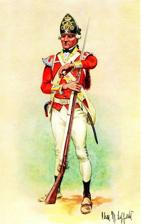 British Light Infantry, 1775