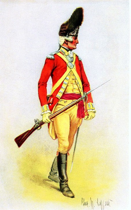 Fifty-Second Regiment of Foot, 1775