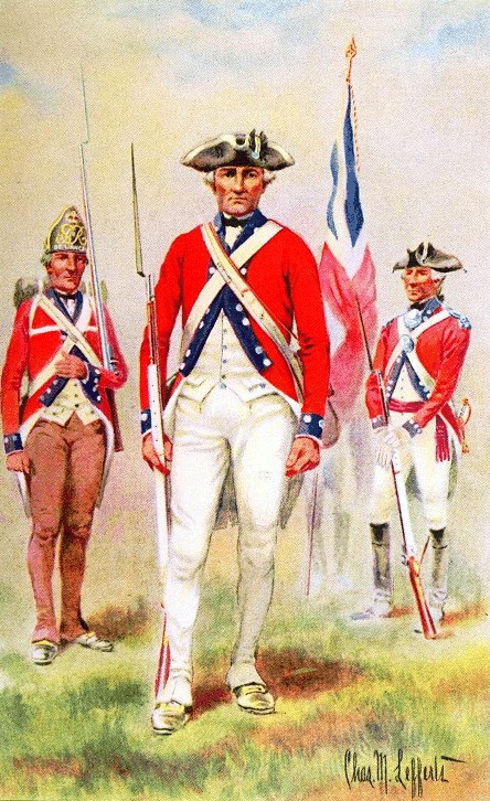 De Lancey's Brigade, 1776 - 1783