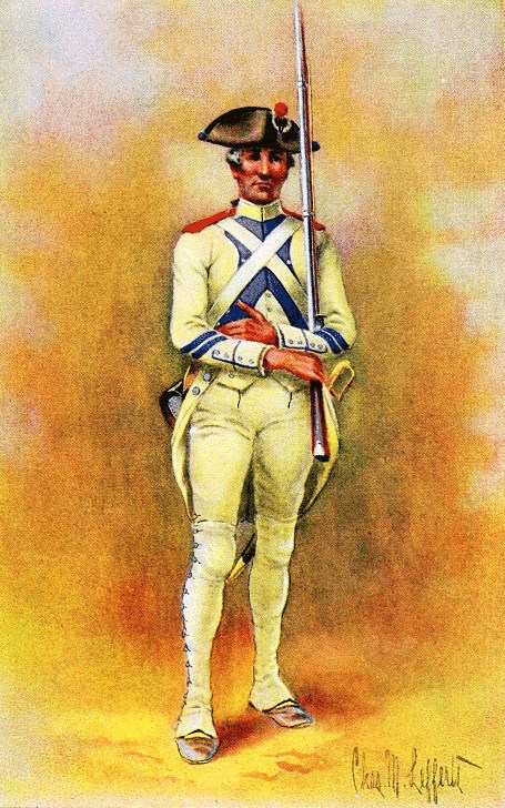 Gatinois Regiment of Infantry, 1781