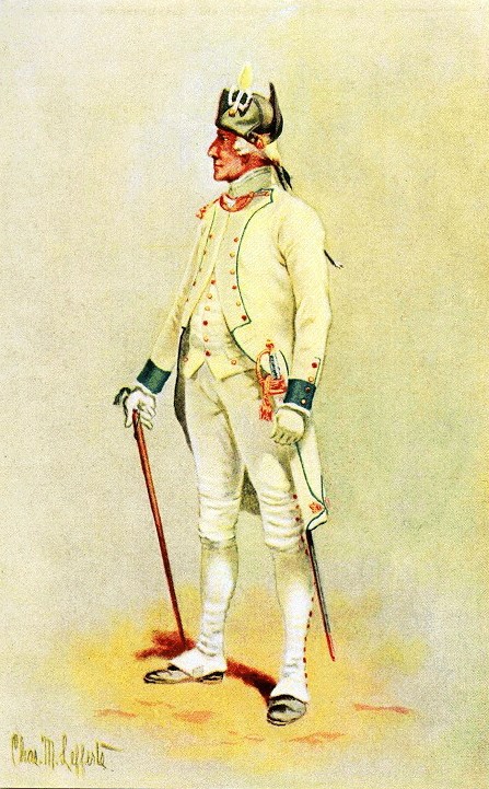 Saintonge Regiment of Infantry, 1781