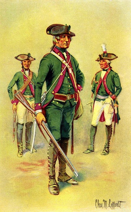 Field Yager Corps of Hesse-Cassel, 1776-1783