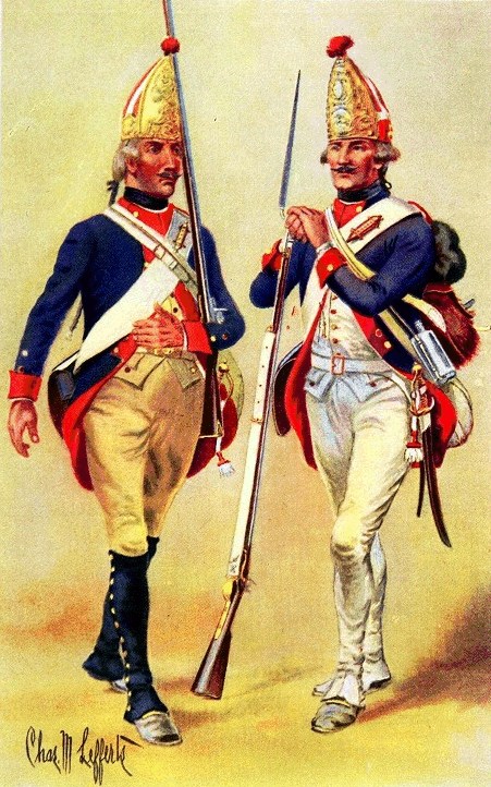 Hesse-Cassel and Brunswick Regiments, 1776-1777