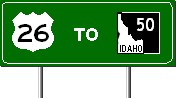 US 26 to Idaho Hwy 50