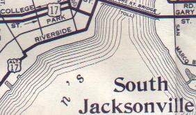 from a 1955 AAA map