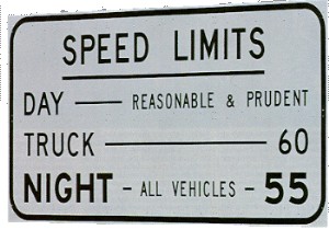 speed sign from old MDOT site
