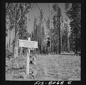 US 93 at the Divide 1942