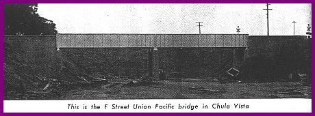 F Street underpass, 1951
