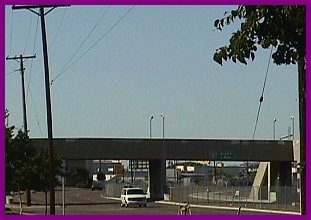 Convair plant pedestrian overcrossing