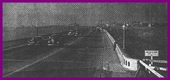 Top view of US 101 bridge (1950)