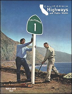 Replacing US 101A with SR-1, 1964