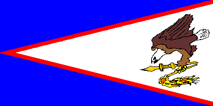 Vietnam War - American Samoa flag