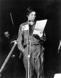 Vietnam War - Senator John Forbes Kerry, War Protestor, John Kerry addresses veteran and other anti-war demonstrators on the Mall in Washington, D.C., in April, 1971.