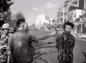 Vietnam War - The Saigon Executioner - Nguyen Ngoc Loan, whose execution of a Viet Cong prisoner in Saigon became one of the most chilling images of the Vietnam War, dies at age 67. Eddie Adams, whose photo of the execution won a Pulitzer Prize for The Associated Press, said the man Loan shot had been seen killing others and that the execution was justified.