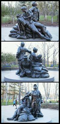 Vietnam War Women's Memorial - "This monument will ensure that all of America will never forget that all of you were there, that you served, and that even in the depths of horror and cruelty, there will always beat the heart of human love ... and therefore, our hope for humanity."