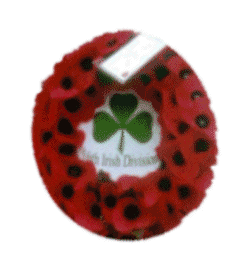 16th Irish Division: Wreath 2001