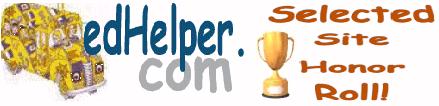 edHelper.com Honor Roll Selected Site