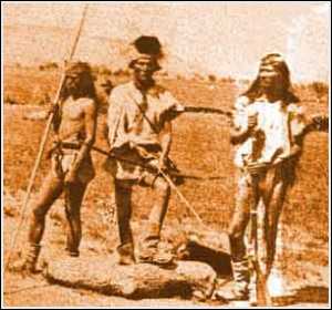 Apache hunting party